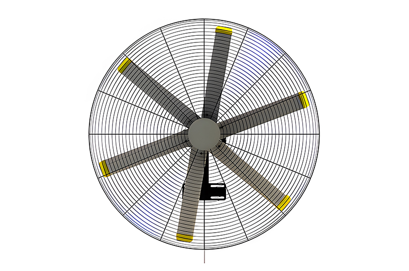 HVLS-Industrial-Wall-Mounted-Fan-With-Remote HVLS-Industrial-Wall-Mounted-Fan-With-Remote